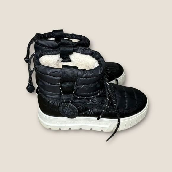 J/Slides Women’s Roberta Platform in Black Size 9 - Picture 5 of 9